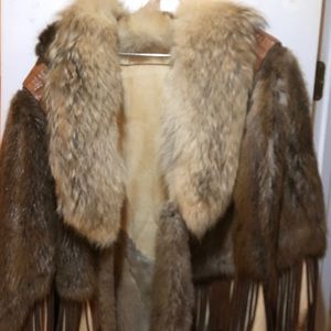 Authentic Volcano (made in Mexico) fur coat